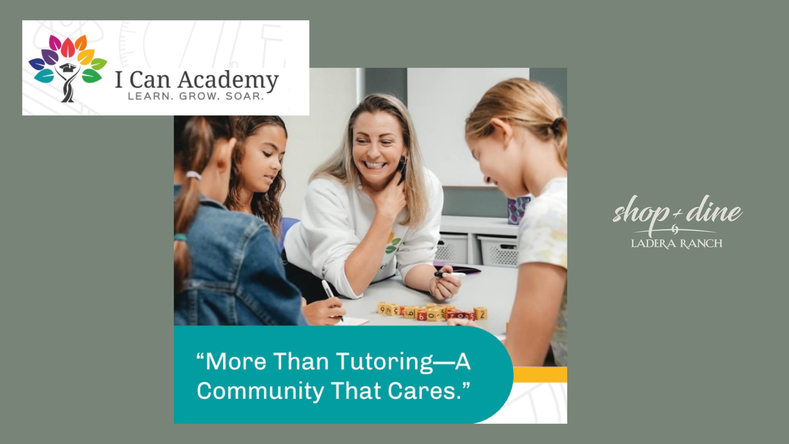Free Registration at I Can Academy (a $49 value) Small group learning with credentialed teachers icon